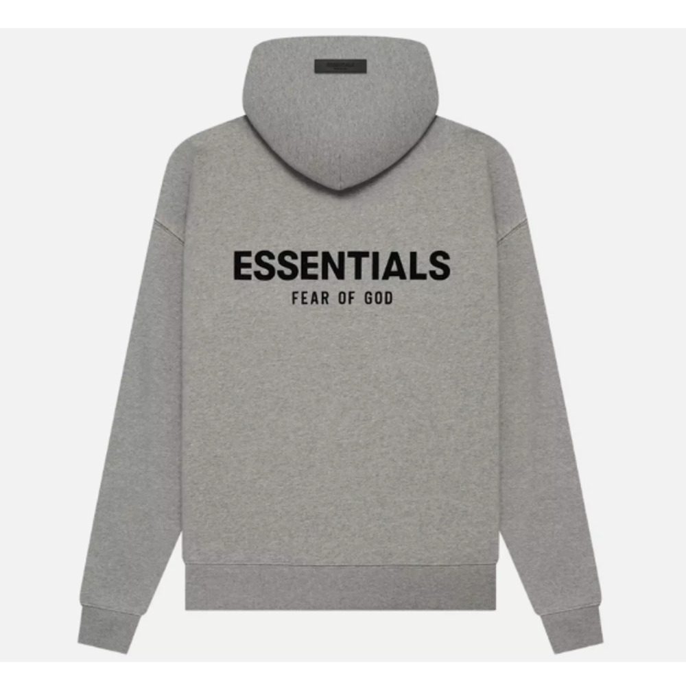 Essentials Fear Of God Hoodie Dark Oatmeal X-Small Oversized NWT 100% Authentic